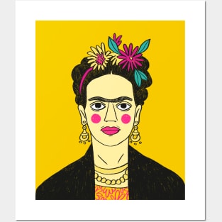 Frida Posters and Art